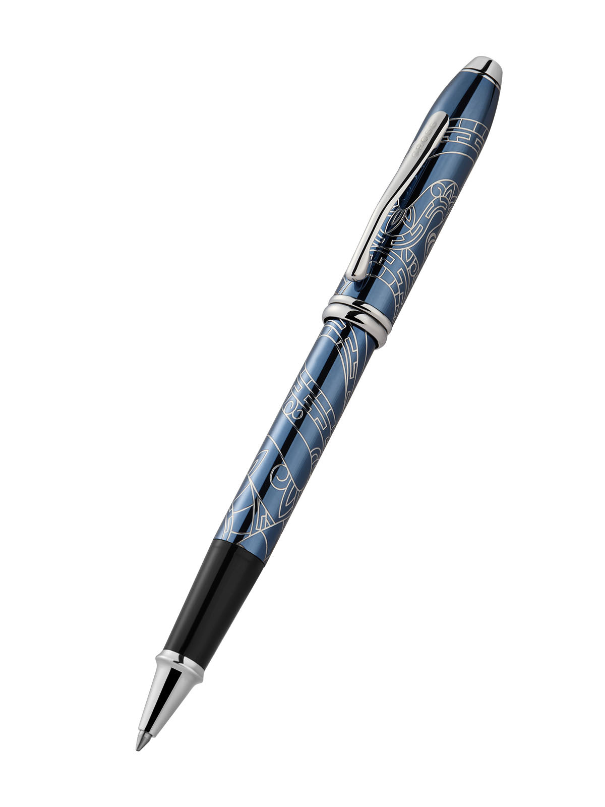 Townsend® Zodiac Year of the Snake Blue Lacquer Rollerball Pen