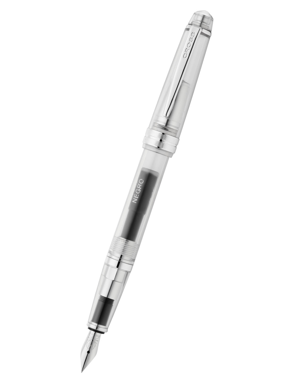 Bailey Light™ Translucent Clear Resin Extra-Fine Nib Fountain Pen