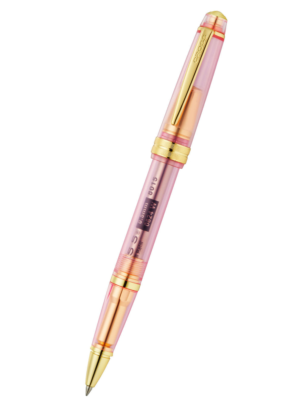 Bailey Light™ Translucent Pink Sapphire Resin Rollerball Pen