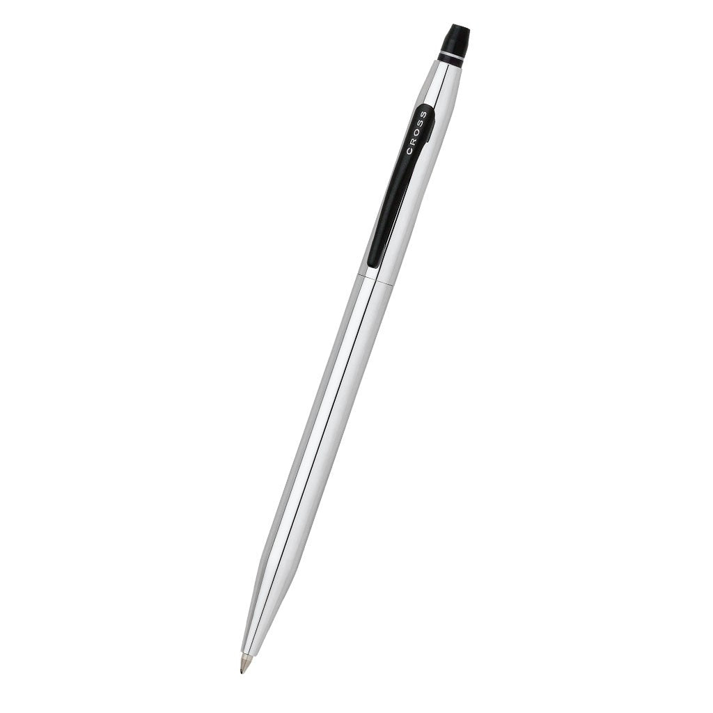 Click™ Chrome with Black Appointments Selectip® Rollerball Pen