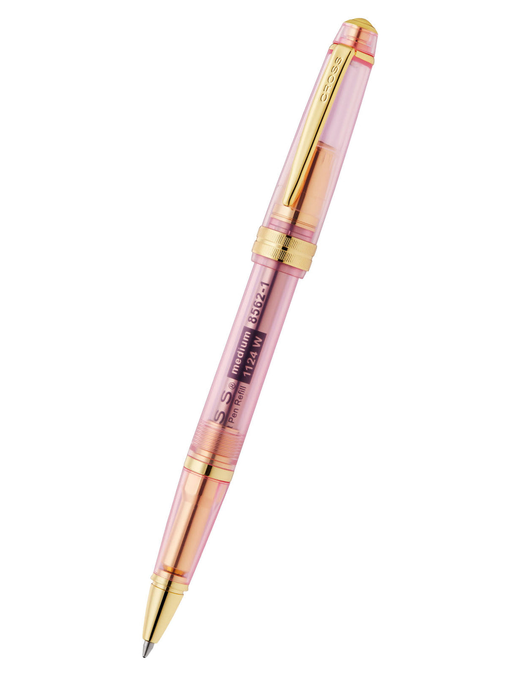 Bailey Light™ Translucent Pink Sapphire Resin Ballpoint Pen