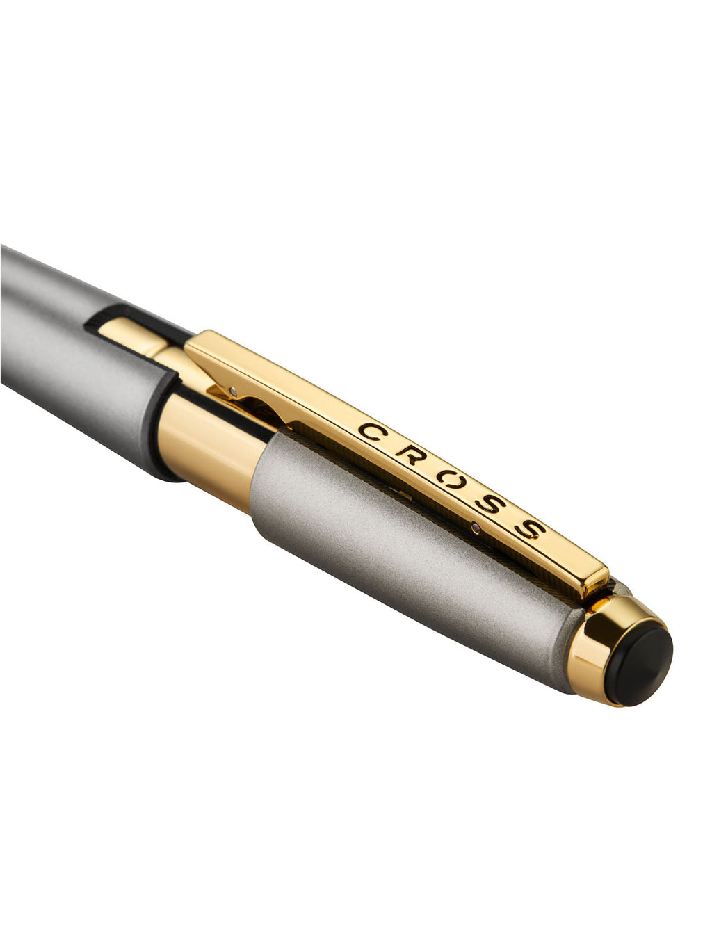 Edge™ Sonic Titanium Lacquer with Gold PVD Appointments Selectip® Rollerball Pen
