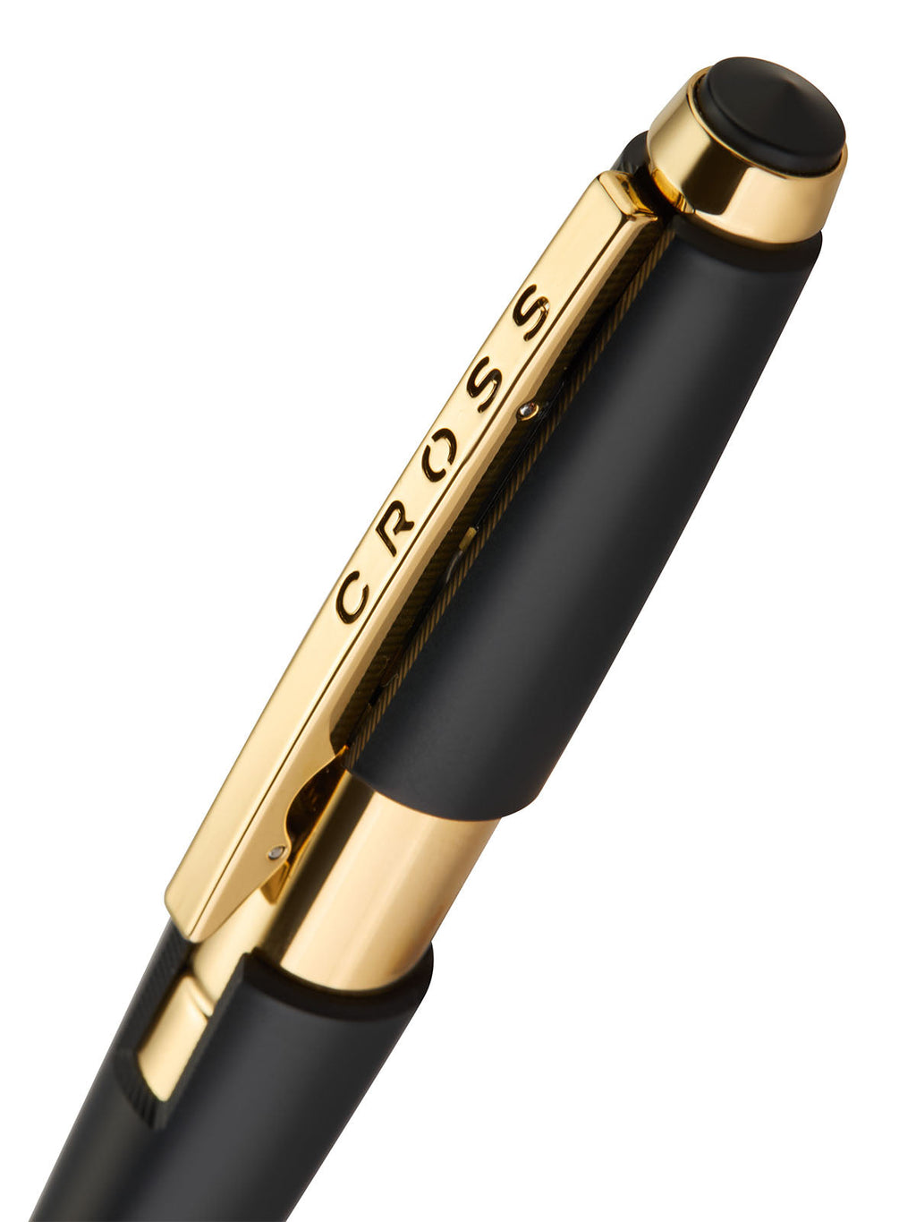 Edge™ Matte Black Lacquer with Gold PVD Appointments Selectip® Rollerball Pen