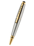 Edge™ Sonic Titanium Lacquer with Gold PVD Appointments Selectip® Rollerball Pen