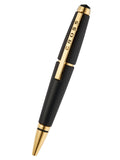 Edge™ Matte Black Lacquer with Gold PVD Appointments Selectip® Rollerball Pen