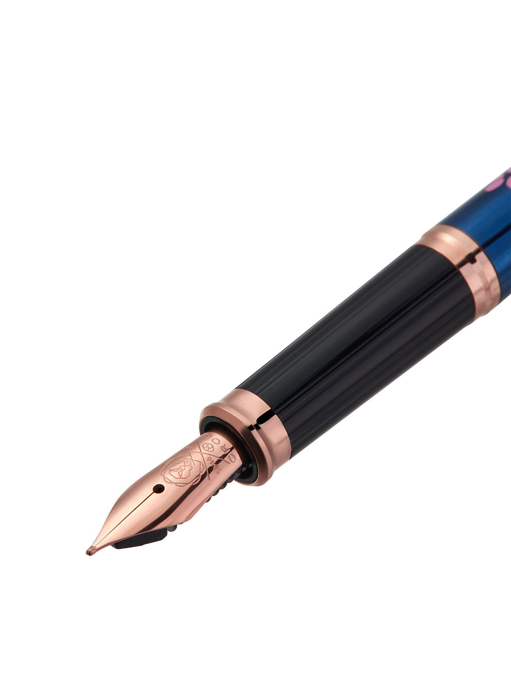 Century® II Cherry Blossom Translucent Blue Lacquer Medium Nib Fountain Pen