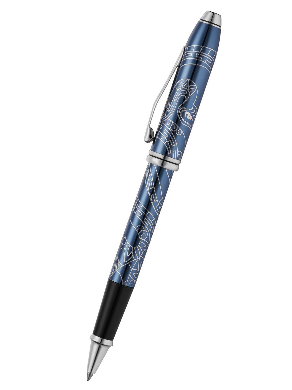 Townsend® Zodiac Year of the Snake Blue Lacquer Rollerball Pen