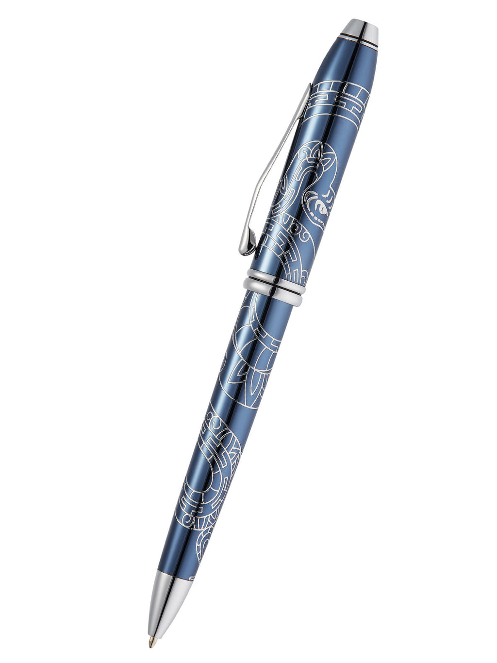 Townsend® Zodiac Year of the Snake Blue Lacquer Ballpoint Pen