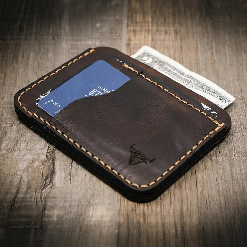 Mansfield Minimalist Wallet - Walnut Brown