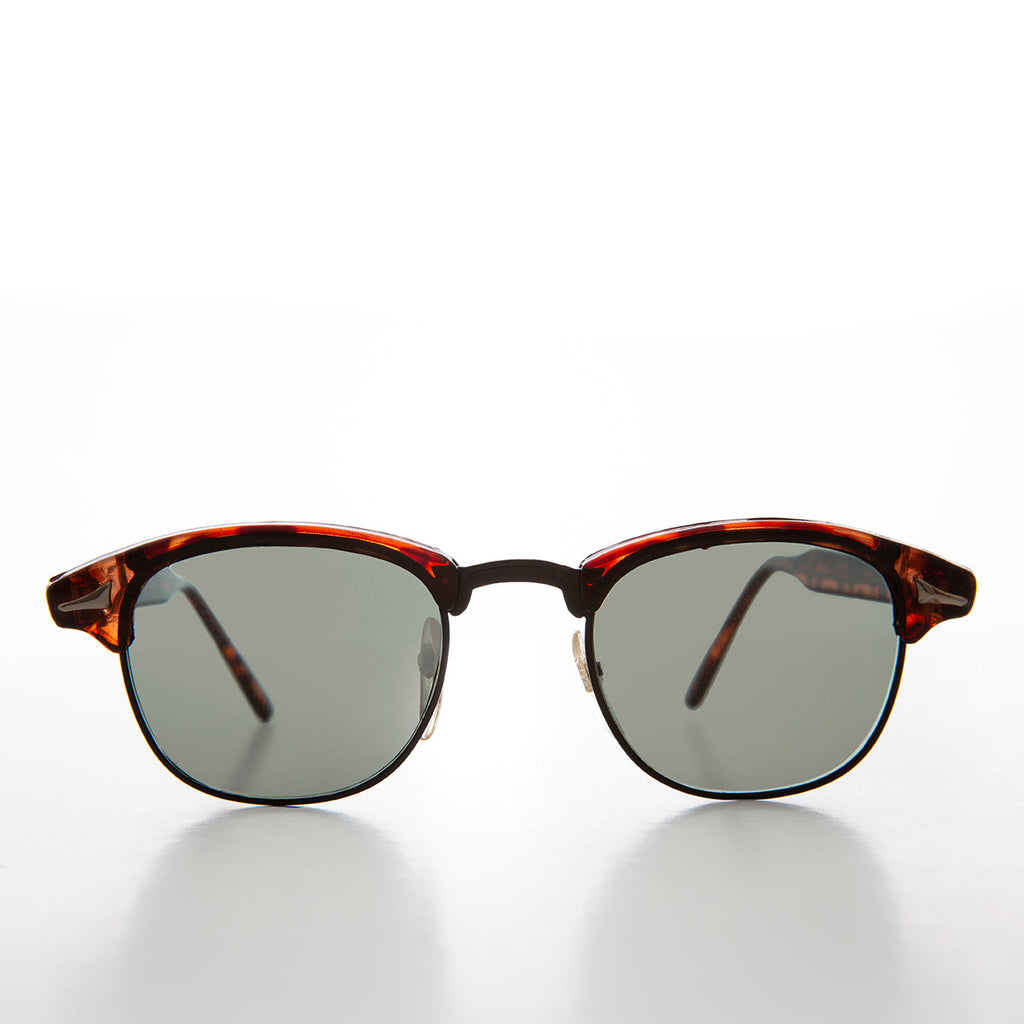 Classic Hipster Vintage 80s Retro Sunglasses - Basil