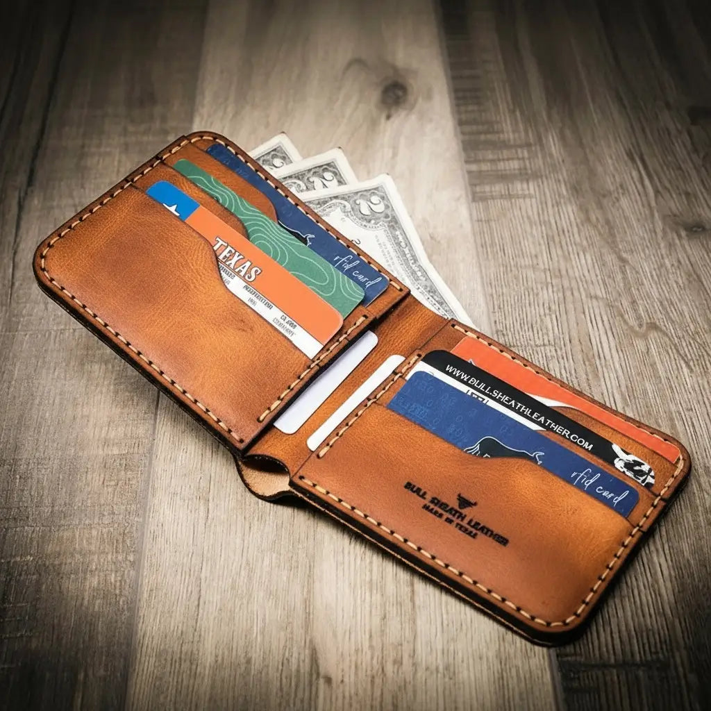 Big Bend Bifold Wallet - Chestnut Brown