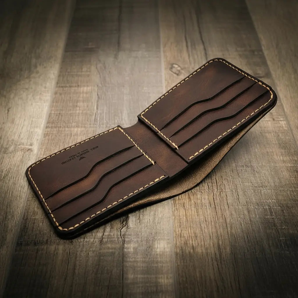 Big Bend Bifold Wallet - Walnut Brown
