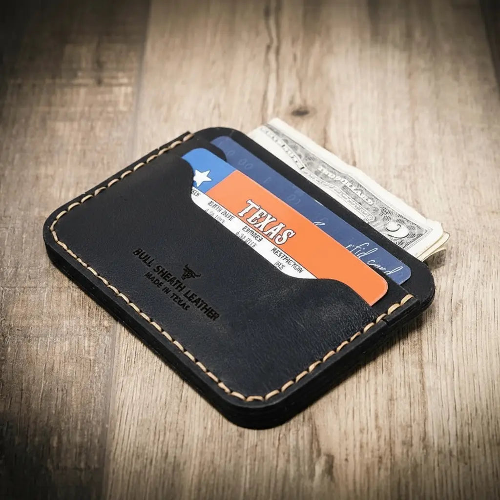 Pflugerville Card Wallet - Black