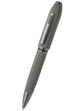Peerless™ Polished Slate Gray Engraved Diamond Pattern with Slate Gray PVD Appointments and Swarovski Crystal Ballpoint Pen