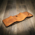 Western Trifold Wallet - Saddle Tan
