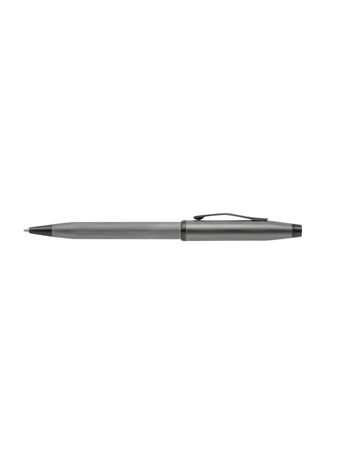 Century® II Polished Slate Gray Engraved Diamond Pattern Ballpoint Pen