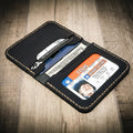 The Georgetown Minimalist Wallet in Black