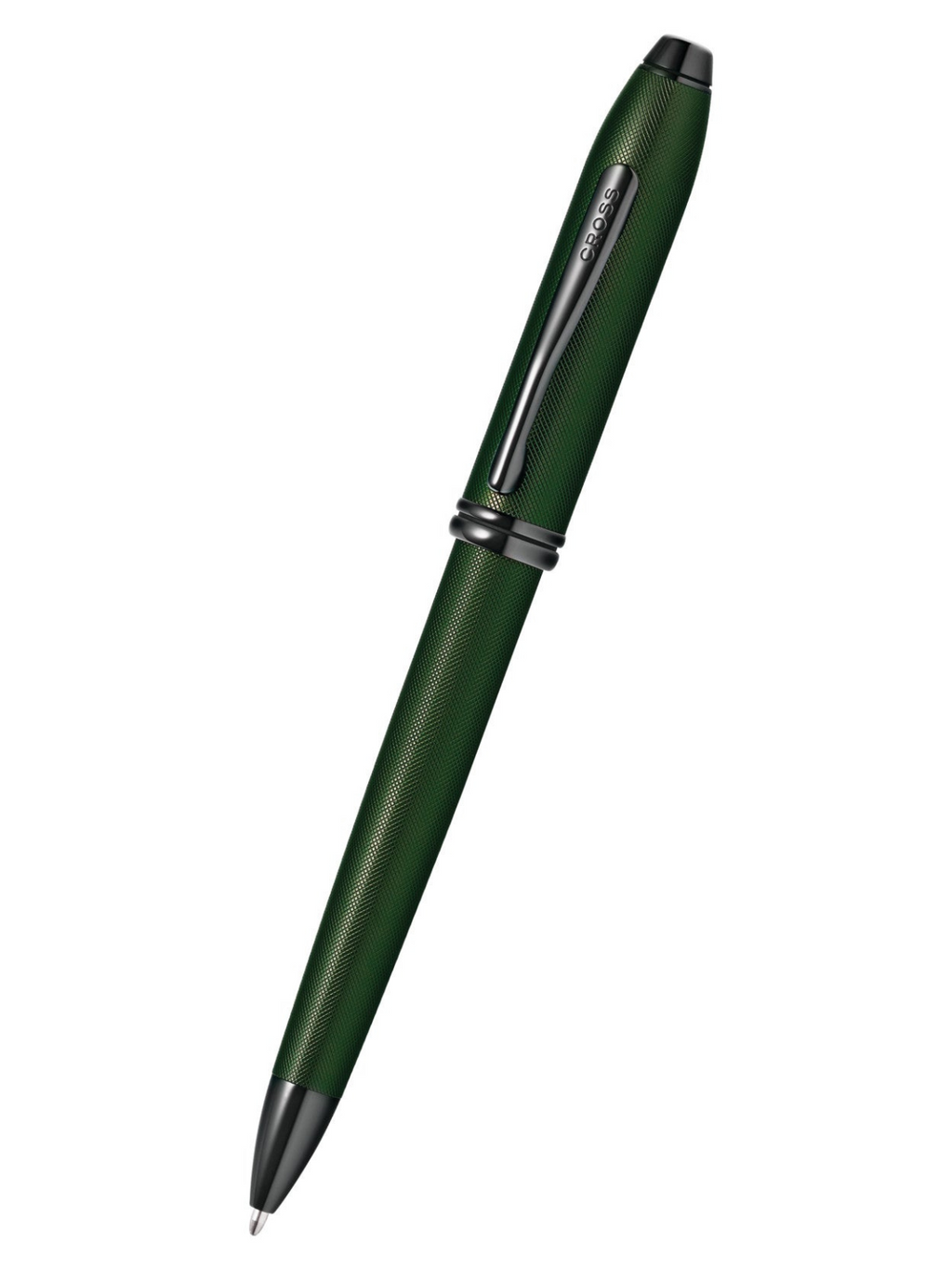 Townsend® Matte Green PVD Micro-knurl Ballpoint Pen