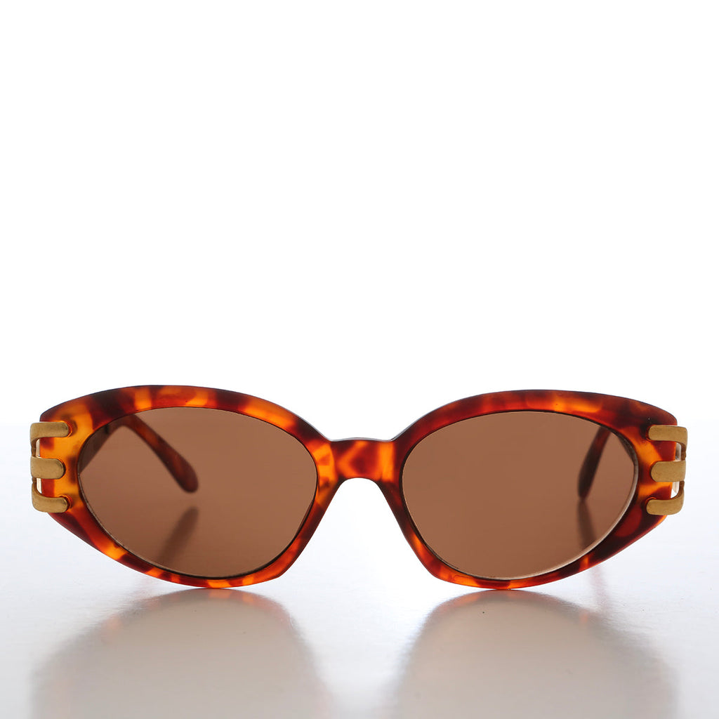 Embellished 90s Cat Eye Vintage Sunglasses - Asa