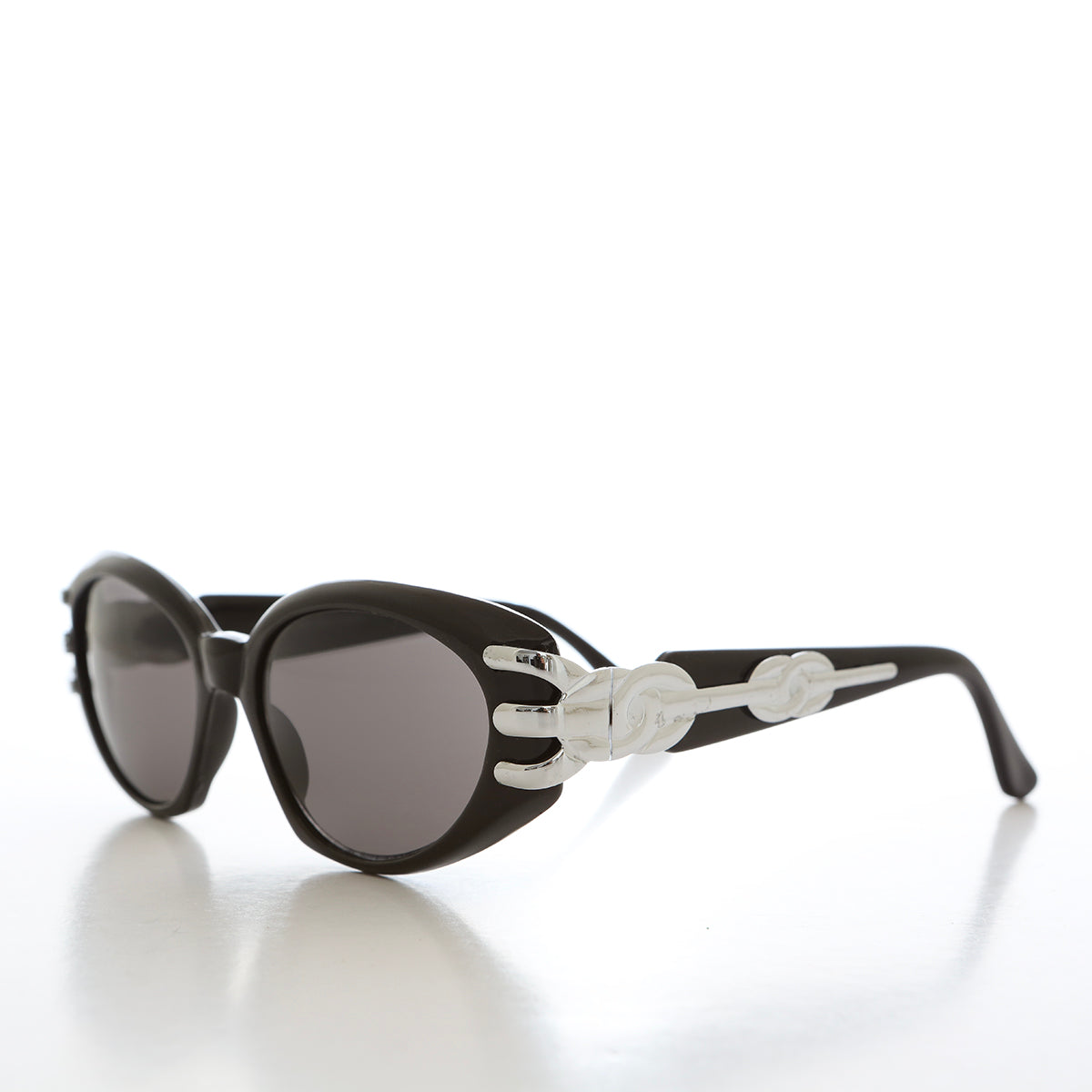 Embellished 90s Cat Eye Vintage Sunglasses - Asa