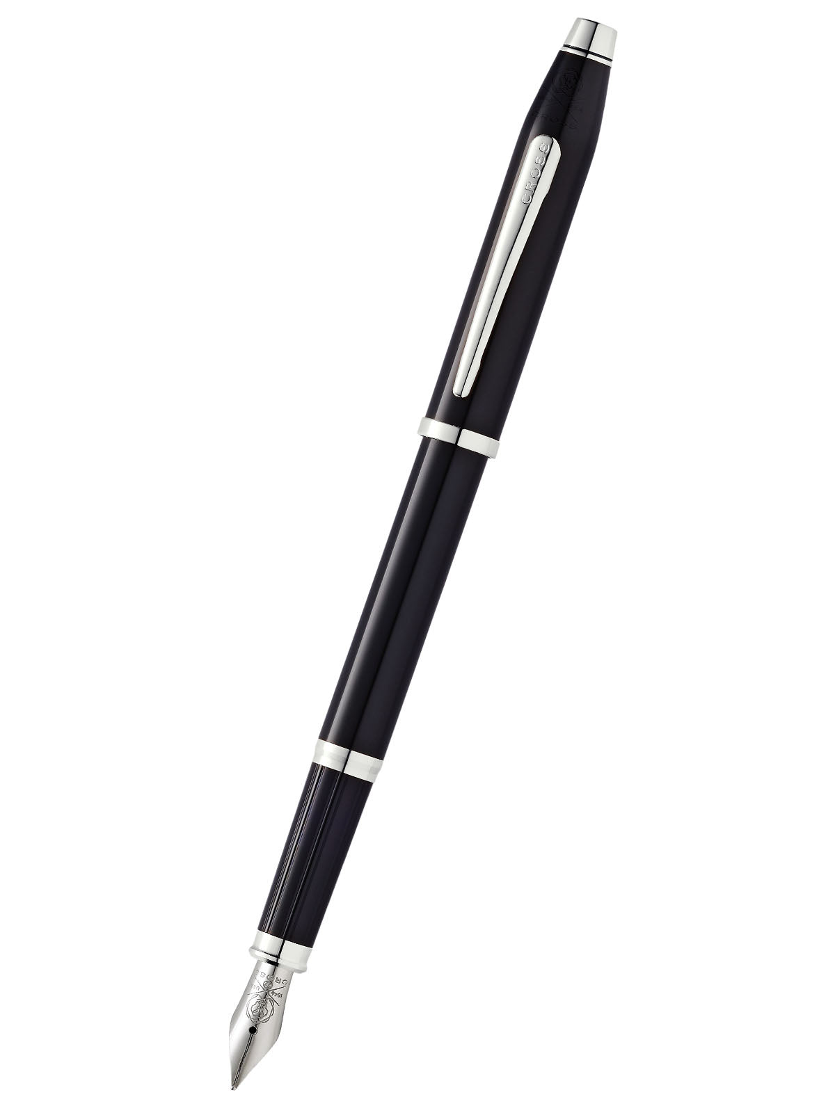 Century® II Black Lacquer Fine Nib Fountain Pen