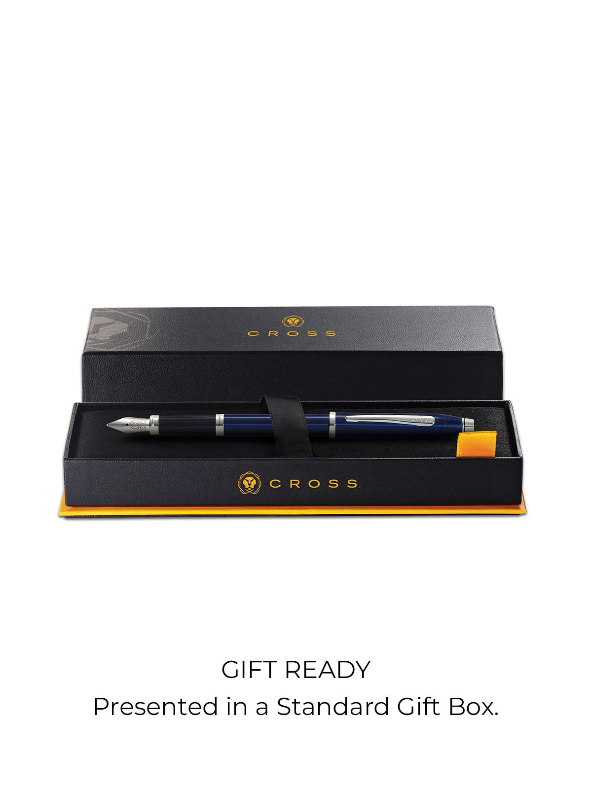 Century® II Translucent Blue Lacquer Fine Nib Fountain Pen