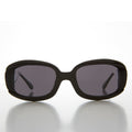 Rectangle Mod Style Vintage Sunglass - Blade