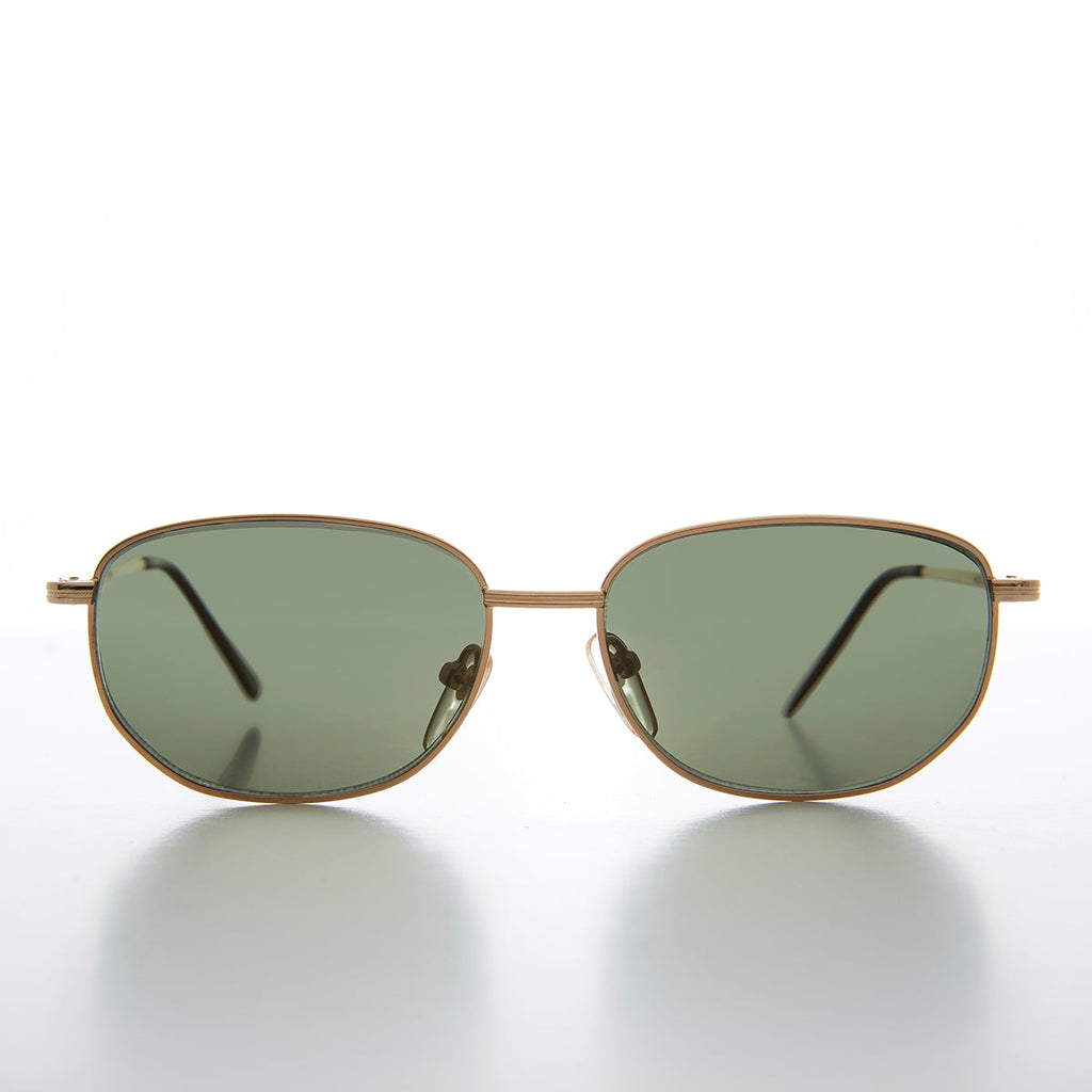 Gold Square Optical Quality Vintage Sunglass - Chevy