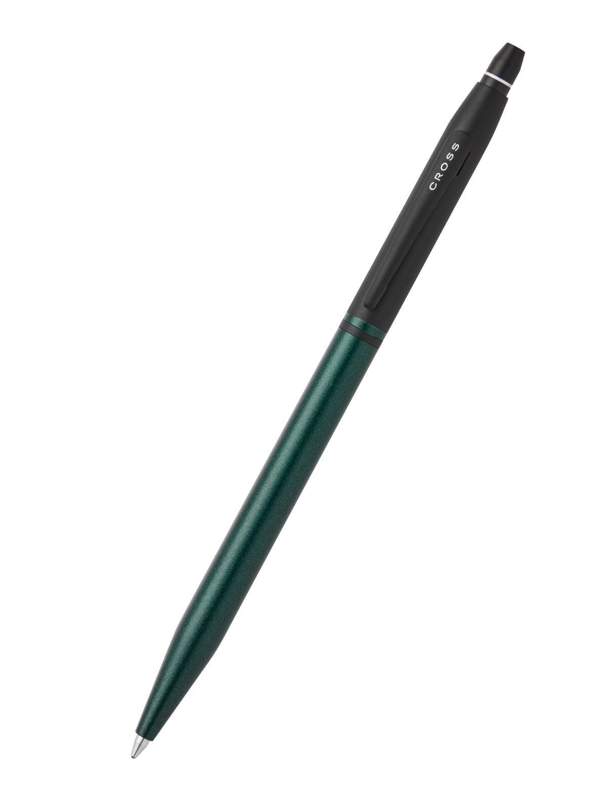 Click™ Tuxedo Satin Metallic Green Ballpoint Pen