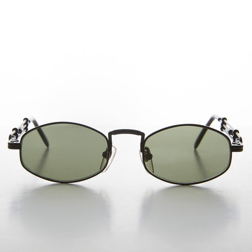 Polygon Spectacle Steampunk Vintage Sunglass - Deryn