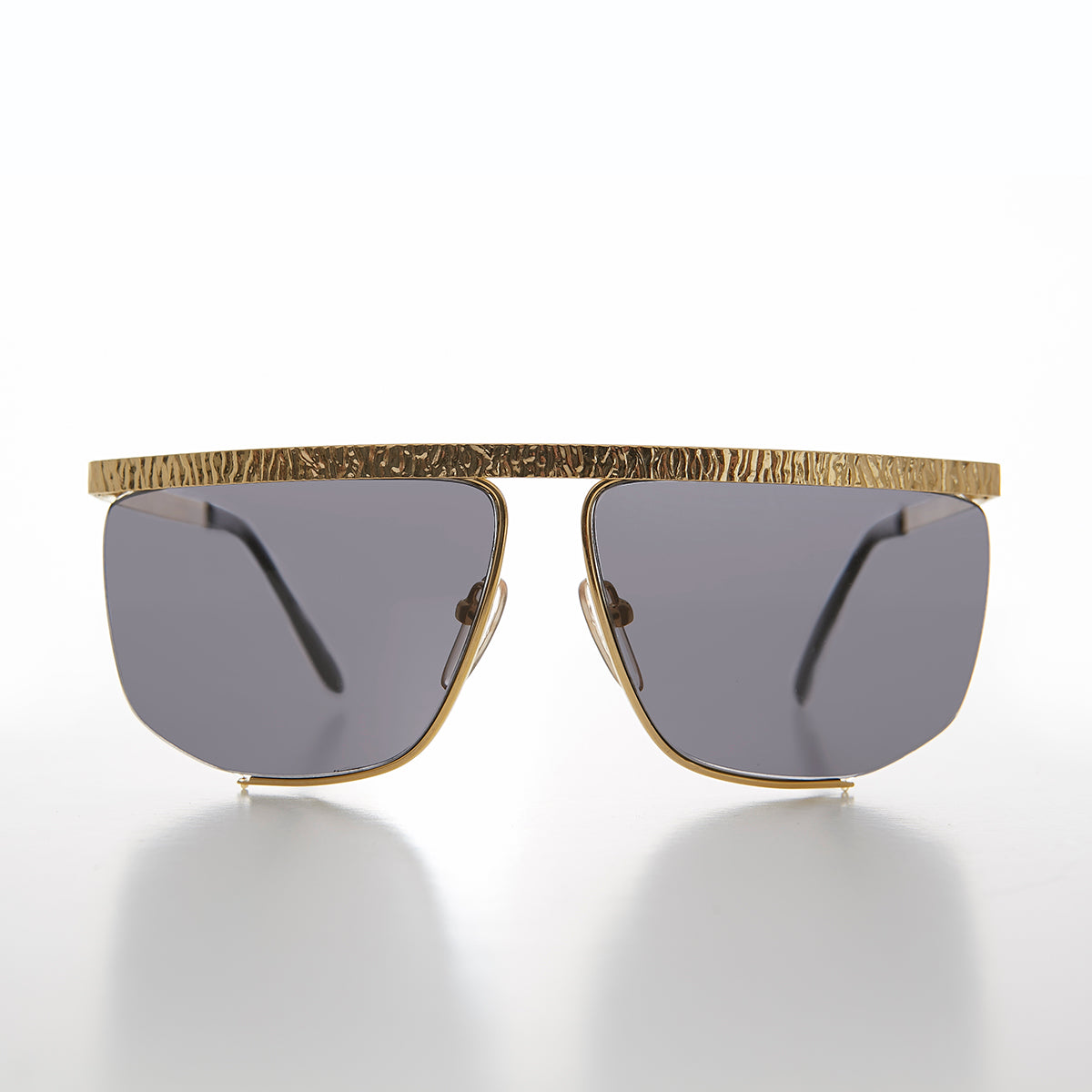 Gold Hip Hop Vintage Sunglasses - Drake
