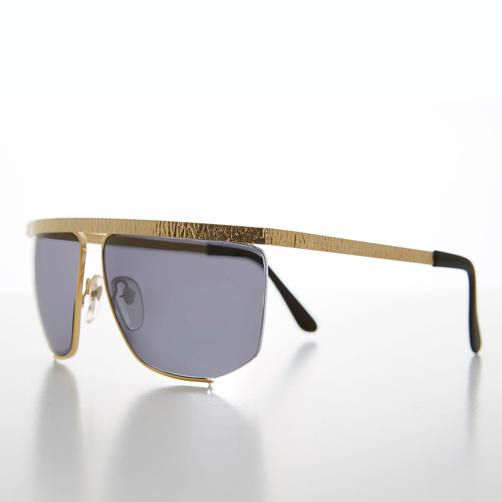 Gold Hip Hop Vintage Sunglasses - Drake