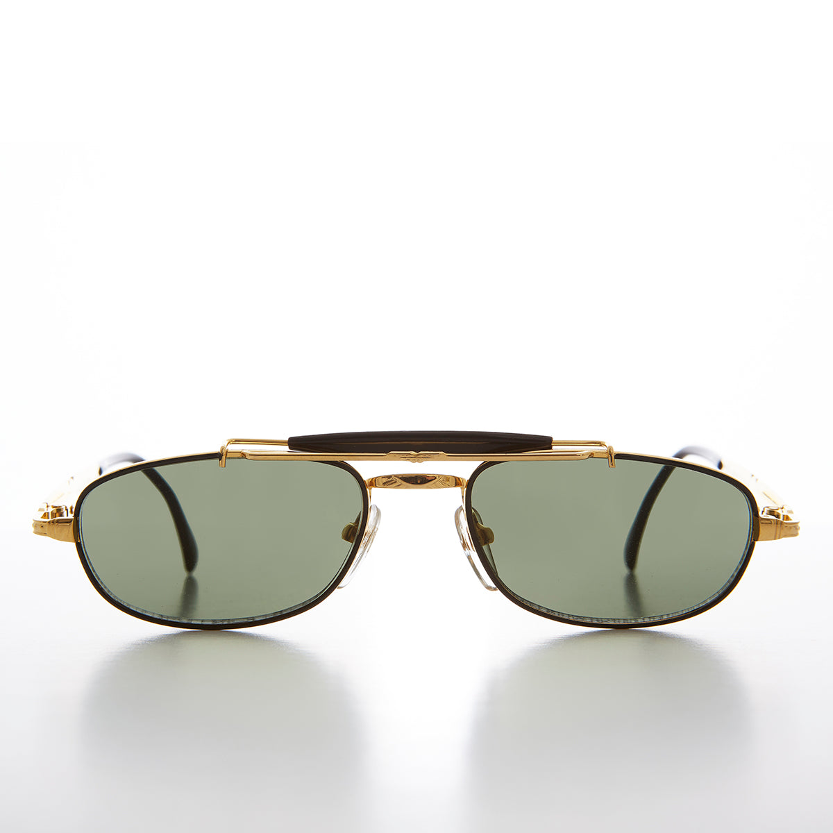 Half Frame Vintage Aviator Deadstock Sunglass - Earl