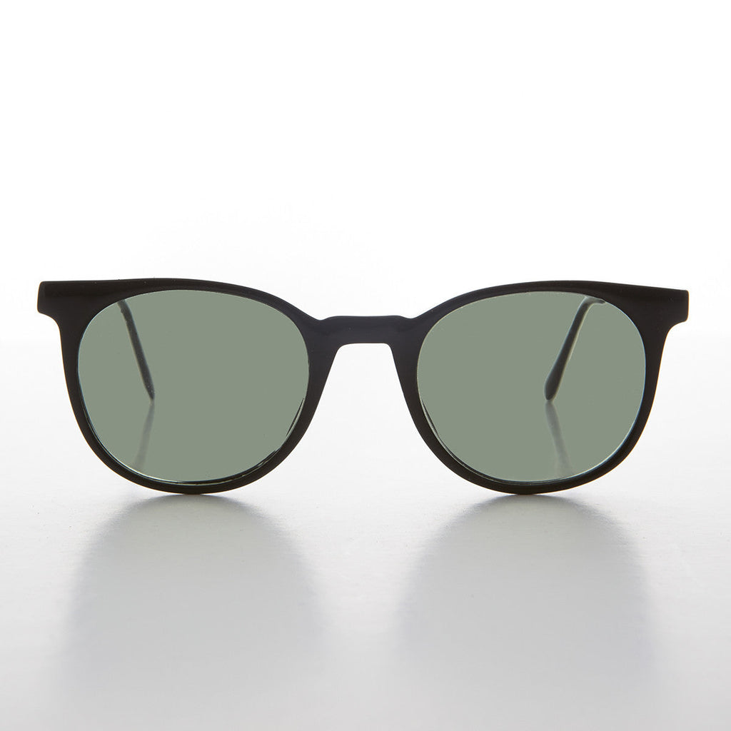 Classic Rounded-Square Vintage Sunglasses - Enzo