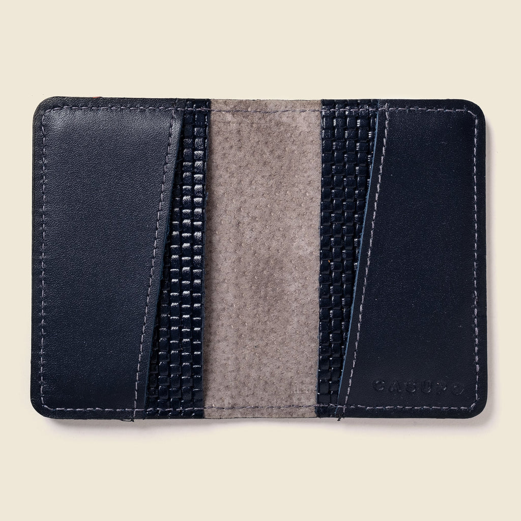 Compact Bifold with RFID Protection - Navy Limited Edition