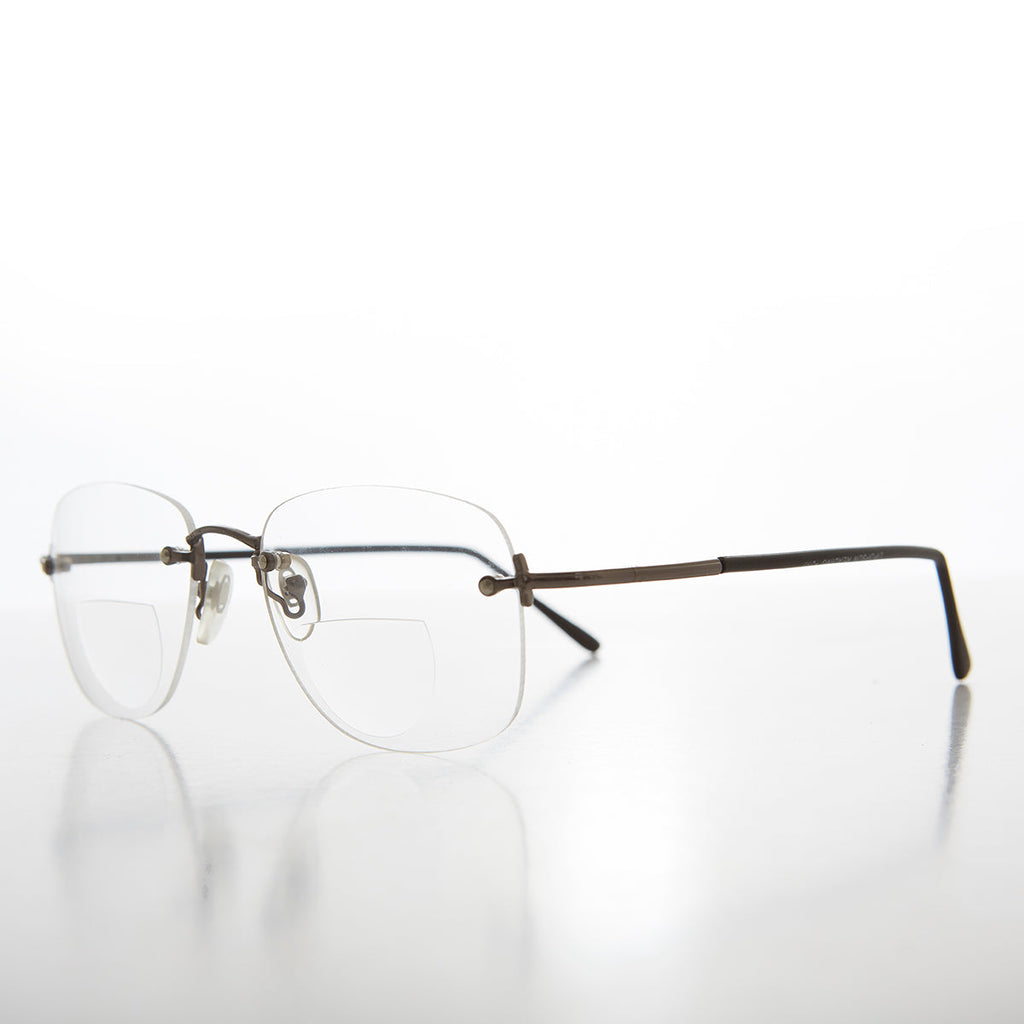 Rimless Bifocal Readers - Glassy