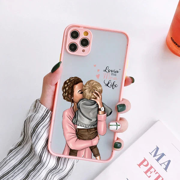 Super Mom Dad Hard Baby Girl Phone Case For iphone