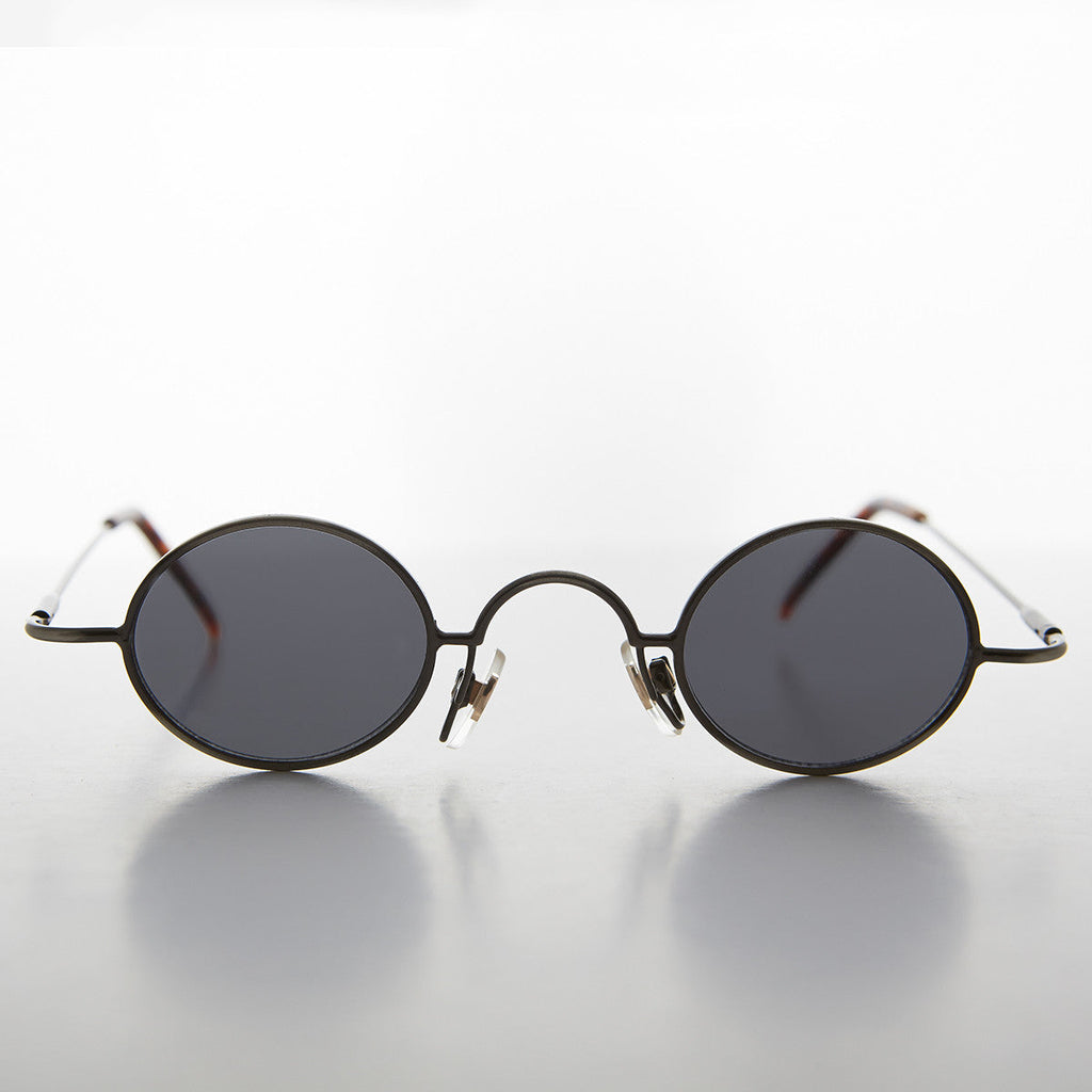 Micro Frame Oval Spectacle Vintage Sunglass - Joseph