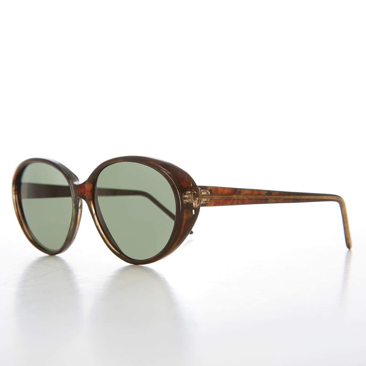 Large Oval Cat Eye Sunglass - Luxx