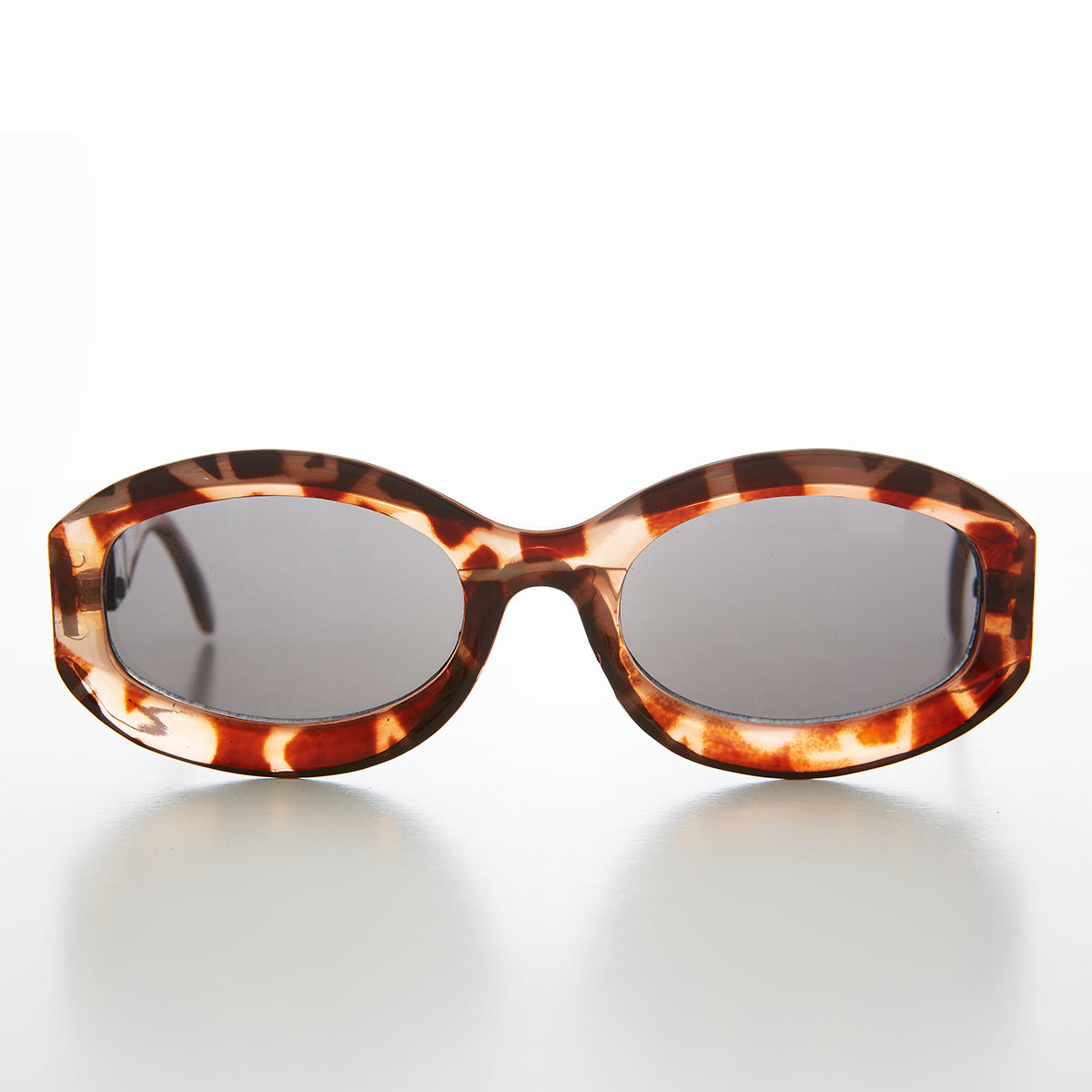 Thick Wide Frame with Chain Link Temples - Lyric