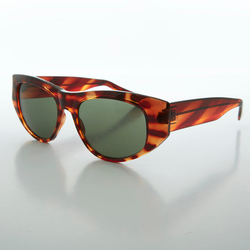 Rectangular Frame Cat Eye Vintage Sunglass  - Marion