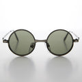 Round Metal Punk Hippie Vintage Steampunk Sunglass - Merlin 2