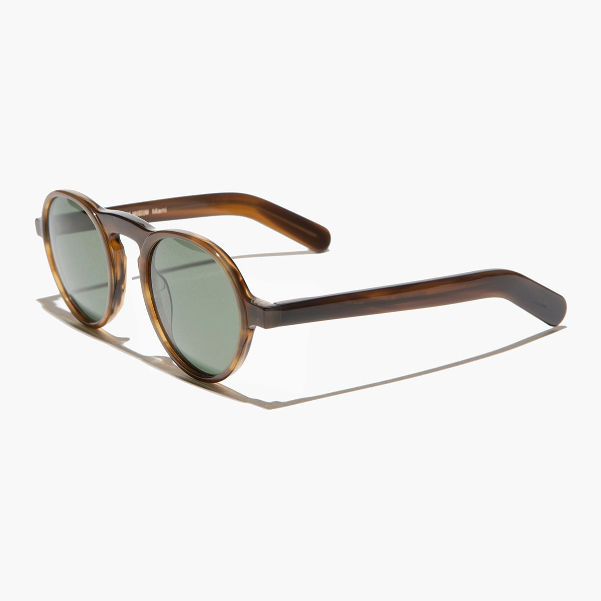 Round Retro Sunglass with Polarized Lens - Miami