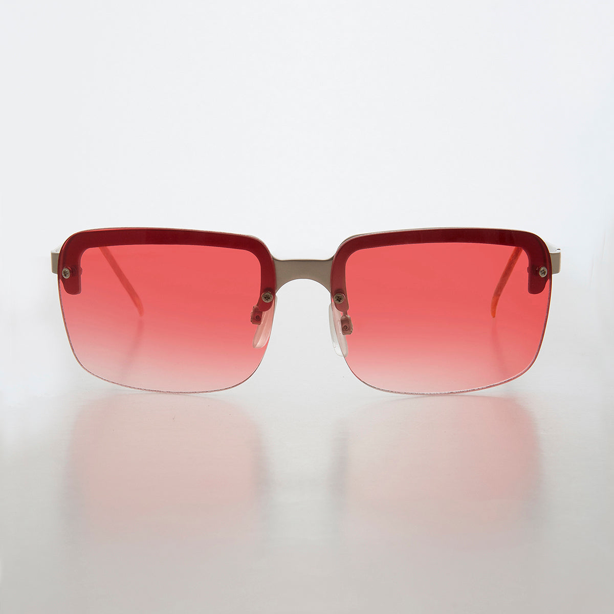 Colorfull Tinted Rimless Vintage Sunglass - Minxie