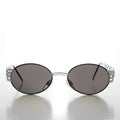 90s Oval Hip Hop Vintage Sunglasses - Motor