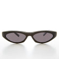 Oval Micro Cat Eye Vintage Sunglasses - Mulvany