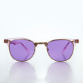 Classic Half Frame Vintage Sunglasses - Nowels