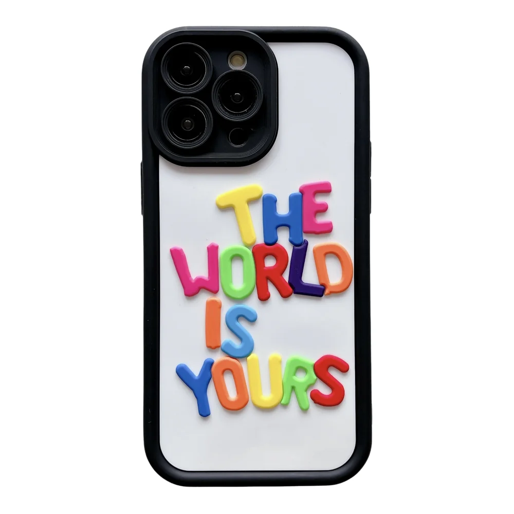 Graffiti Street Fashion Letter Phone Case