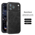 For Magsafe Magnetic Leather Phone Case For iPhone