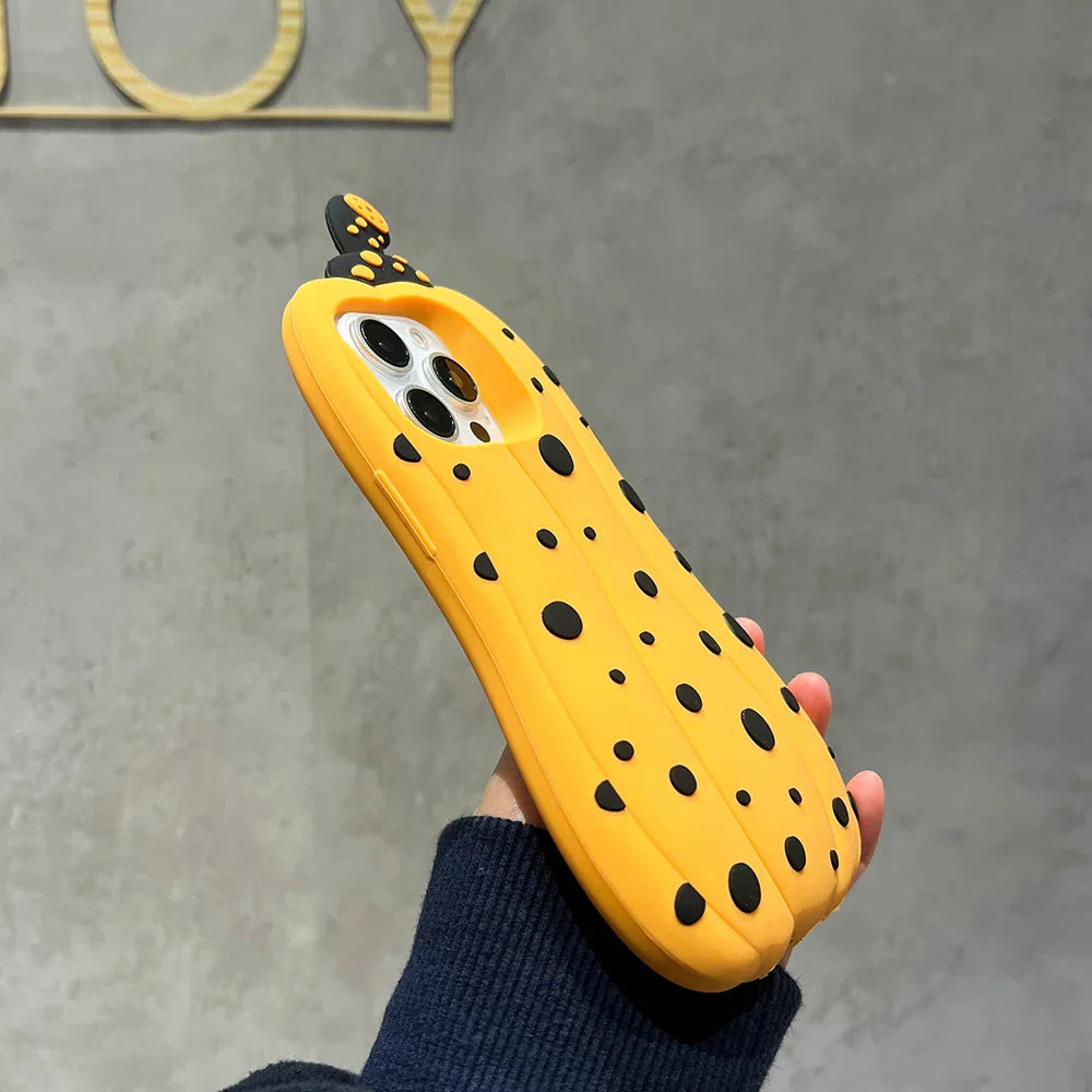 Vegetable Polka Dots Pumpkin Phone Case